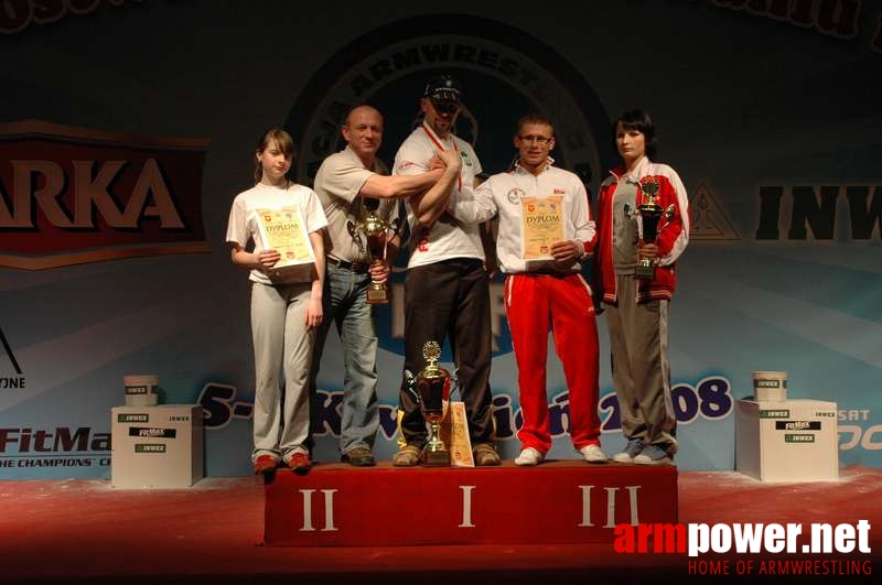 Mistrzostwa Polski 2008 - Lewa ręka # Siłowanie na ręce # Armwrestling # Armpower.net