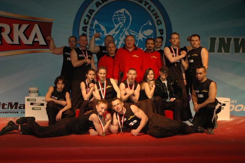 Mistrzostwa Polski 2008 - Lewa ręka # Siłowanie na ręce # Armwrestling # Armpower.net