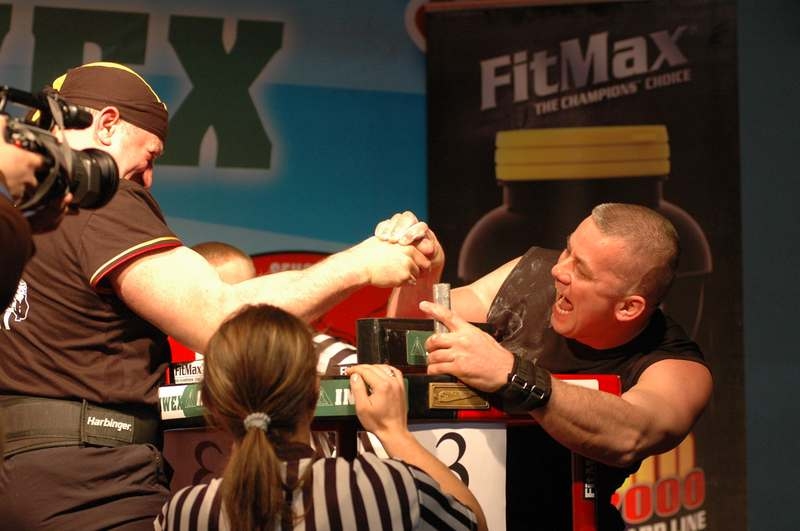 Mistrzostwa Polski 2008 - Prawa ręka # Siłowanie na ręce # Armwrestling # Armpower.net