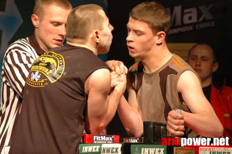 Mistrzostwa Polski 2008 - Prawa ręka # Armwrestling # Armpower.net