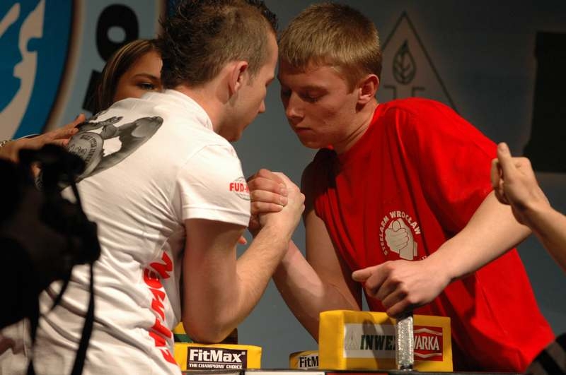 Mistrzostwa Polski 2008 - Prawa ręka # Siłowanie na ręce # Armwrestling # Armpower.net