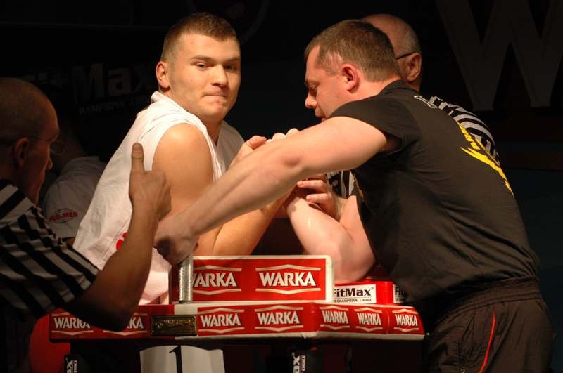 Mistrzostwa Polski 2008 - Prawa ręka # Siłowanie na ręce # Armwrestling # Armpower.net