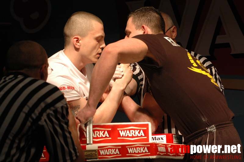 Mistrzostwa Polski 2008 - Prawa ręka # Siłowanie na ręce # Armwrestling # Armpower.net