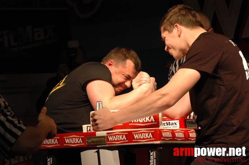 Mistrzostwa Polski 2008 - Prawa ręka # Armwrestling # Armpower.net