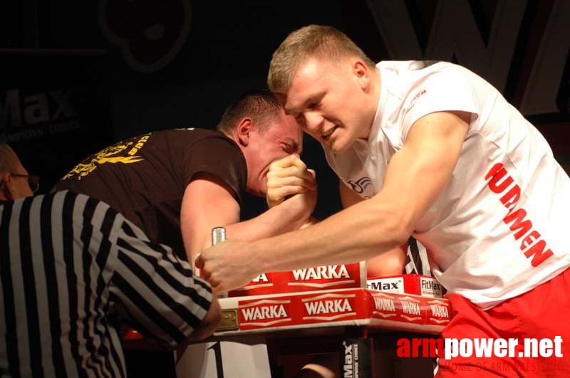 Mistrzostwa Polski 2008 - Prawa ręka # Siłowanie na ręce # Armwrestling # Armpower.net