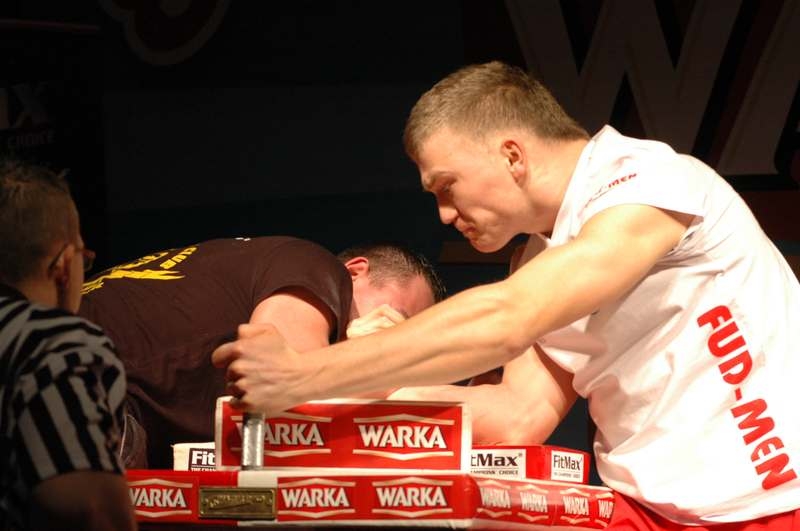 Mistrzostwa Polski 2008 - Prawa ręka # Siłowanie na ręce # Armwrestling # Armpower.net