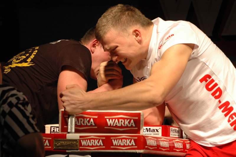 Mistrzostwa Polski 2008 - Prawa ręka # Armwrestling # Armpower.net