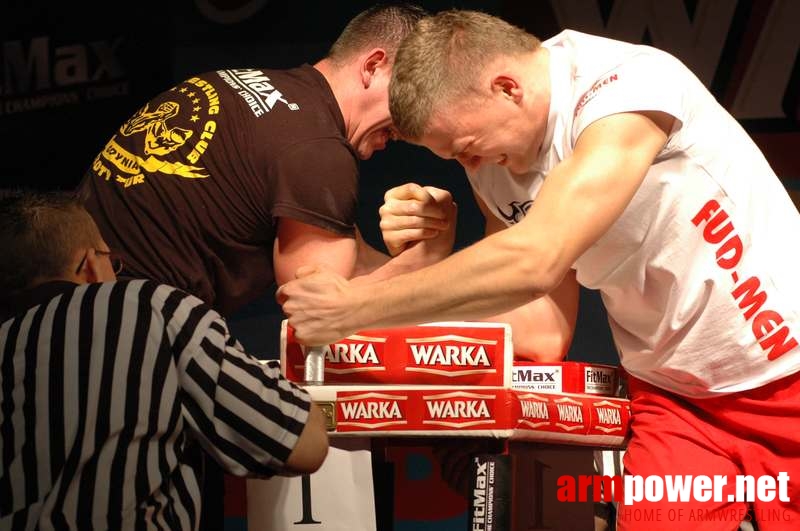 Mistrzostwa Polski 2008 - Prawa ręka # Siłowanie na ręce # Armwrestling # Armpower.net