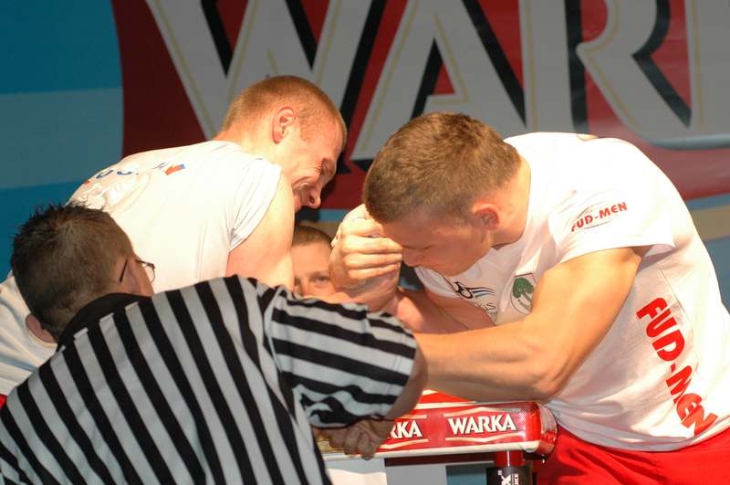 Mistrzostwa Polski 2008 - Prawa ręka # Siłowanie na ręce # Armwrestling # Armpower.net