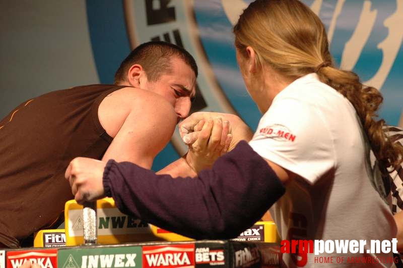 Mistrzostwa Polski 2008 - Prawa ręka # Armwrestling # Armpower.net