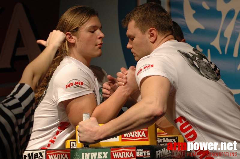 Mistrzostwa Polski 2008 - Prawa ręka # Armwrestling # Armpower.net