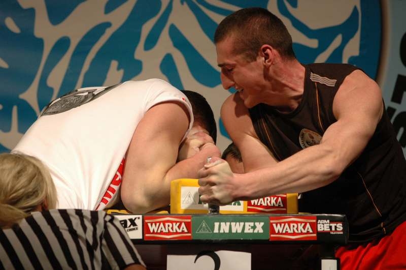 Mistrzostwa Polski 2008 - Prawa ręka # Siłowanie na ręce # Armwrestling # Armpower.net