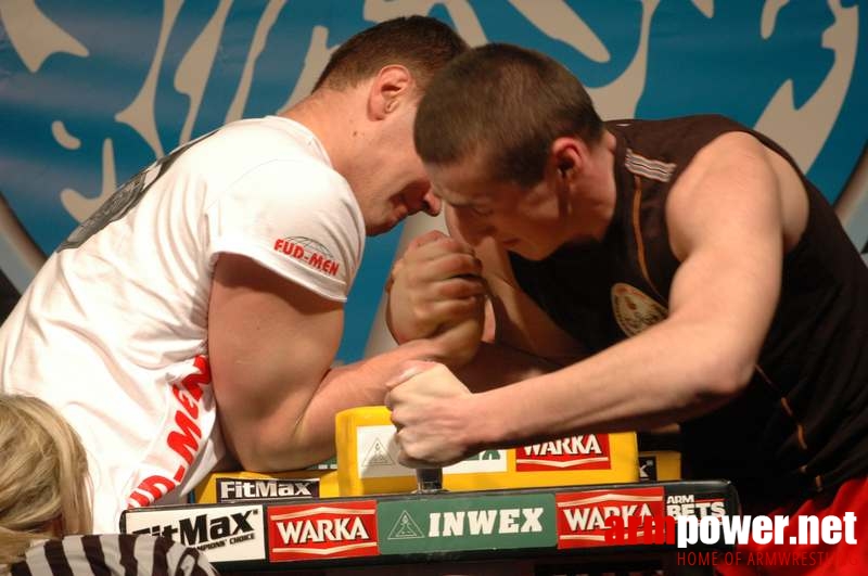 Mistrzostwa Polski 2008 - Prawa ręka # Siłowanie na ręce # Armwrestling # Armpower.net