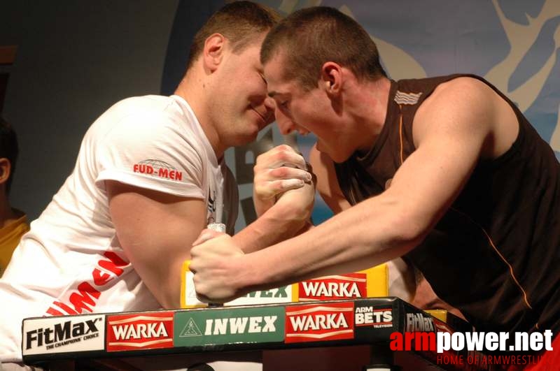 Mistrzostwa Polski 2008 - Prawa ręka # Armwrestling # Armpower.net