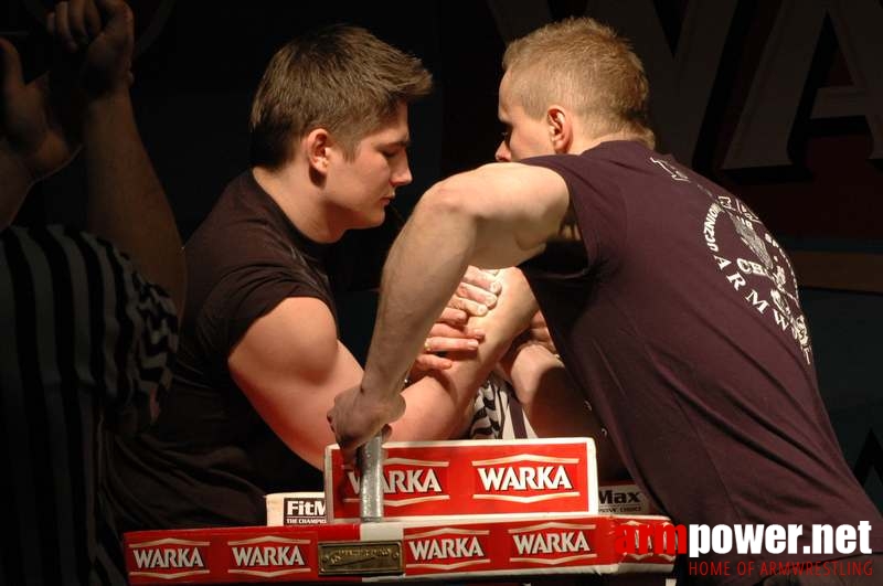 Mistrzostwa Polski 2008 - Prawa ręka # Armwrestling # Armpower.net