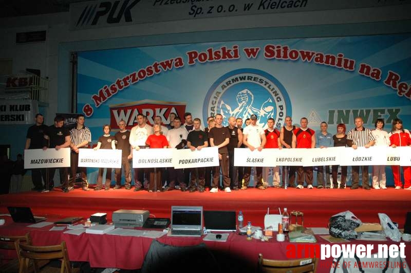 Mistrzostwa Polski 2008 - Prawa ręka # Siłowanie na ręce # Armwrestling # Armpower.net