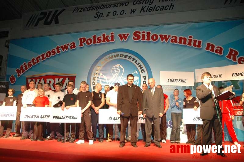 Mistrzostwa Polski 2008 - Prawa ręka # Aрмспорт # Armsport # Armpower.net