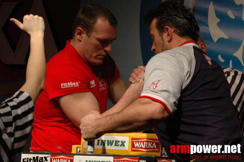 Mistrzostwa Polski 2008 - Prawa ręka # Armwrestling # Armpower.net