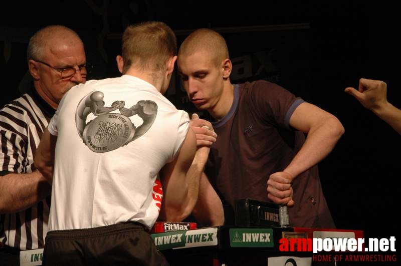 Mistrzostwa Polski 2008 - Prawa ręka # Siłowanie na ręce # Armwrestling # Armpower.net