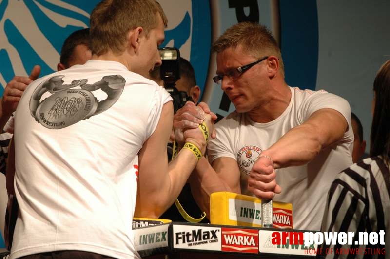 Mistrzostwa Polski 2008 - Prawa ręka # Armwrestling # Armpower.net