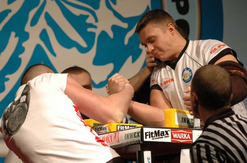 Mistrzostwa Polski 2008 - Prawa ręka # Armwrestling # Armpower.net