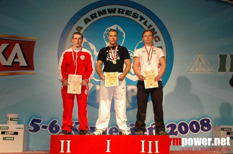 Mistrzostwa Polski 2008 - Prawa ręka # Armwrestling # Armpower.net