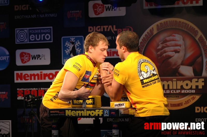 Nemiroff 2008 - Day 1 - Left hand # Armwrestling # Armpower.net