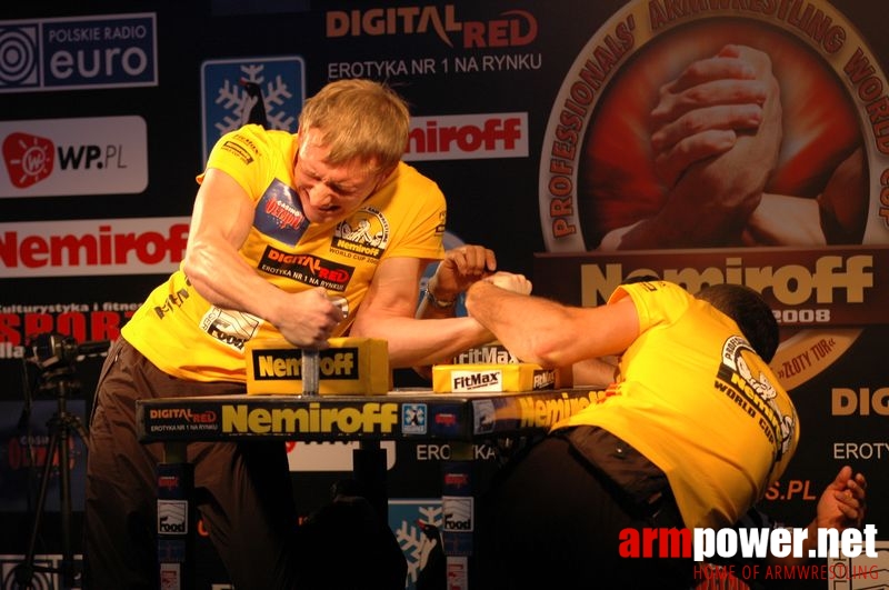 Nemiroff 2008 - Day 1 - Left hand # Armwrestling # Armpower.net