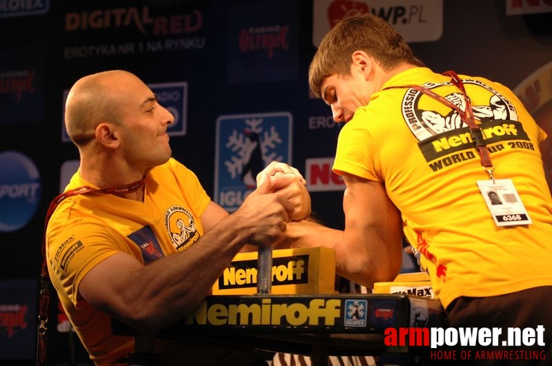 Nemiroff 2008 - Day 1 - Left hand # Armwrestling # Armpower.net