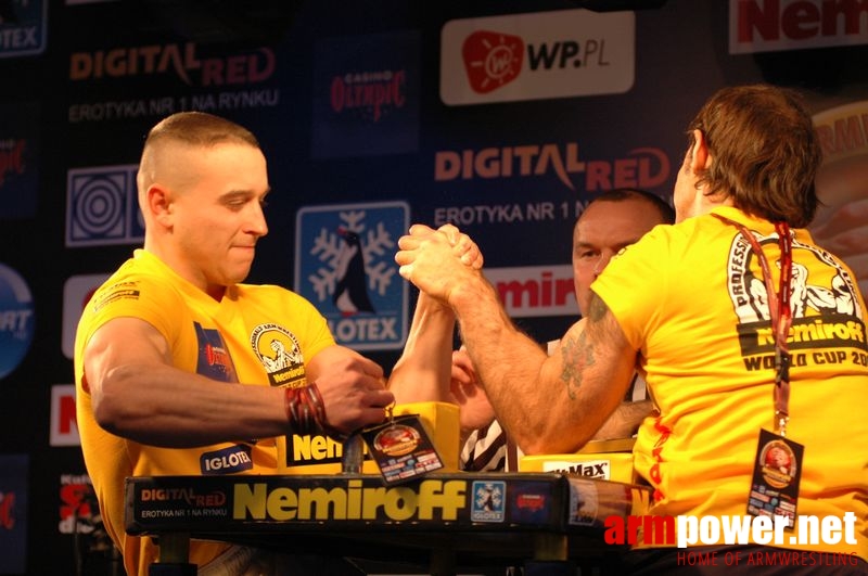 Nemiroff 2008 - Day 1 - Left hand # Armwrestling # Armpower.net