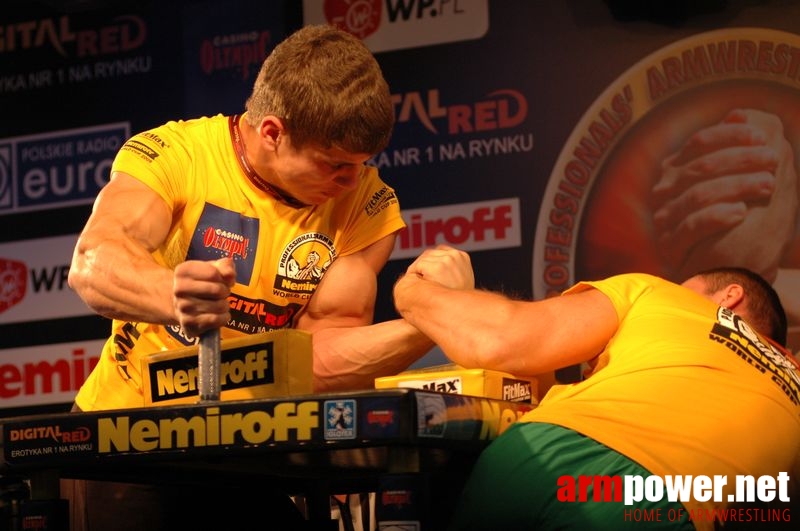 Nemiroff 2008 - Day 1 - Left hand # Armwrestling # Armpower.net