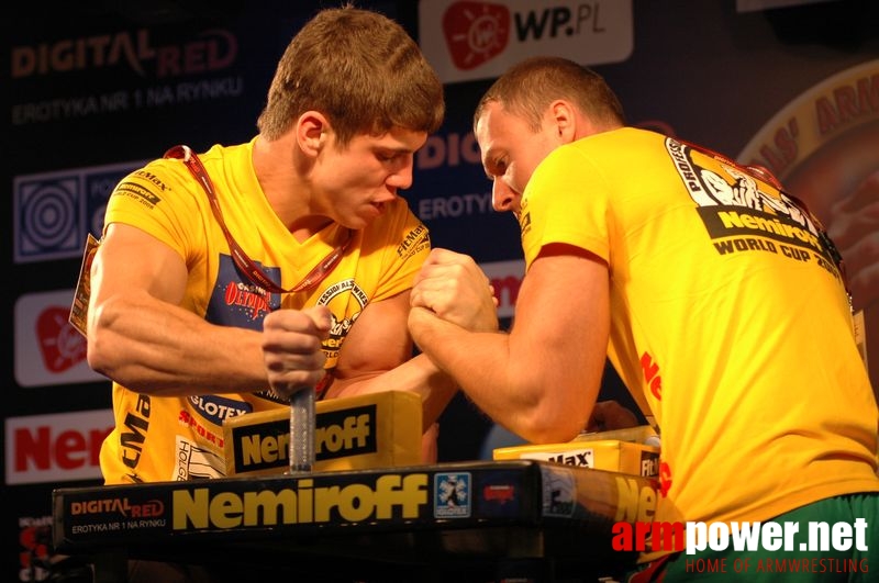 Nemiroff 2008 - Day 1 - Left hand # Armwrestling # Armpower.net