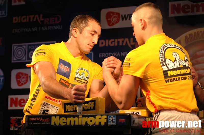 Nemiroff 2008 - Day 1 - Left hand # Armwrestling # Armpower.net