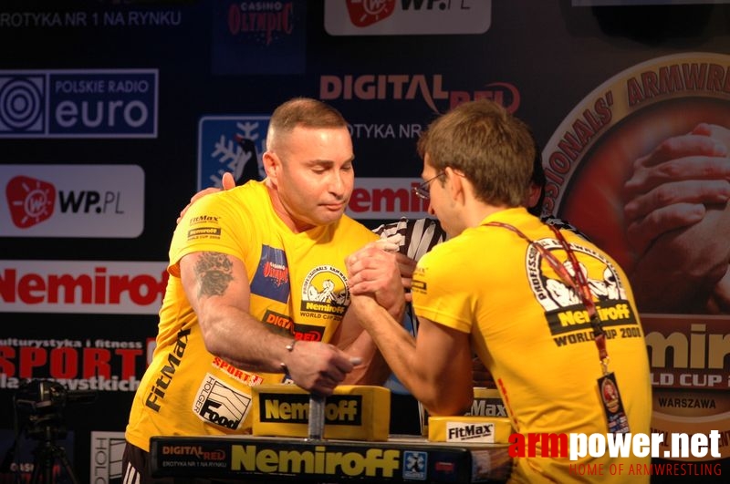 Nemiroff 2008 - Day 1 - Left hand # Siłowanie na ręce # Armwrestling # Armpower.net