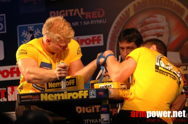 Nemiroff 2008 - Day 1 - Left hand # Armwrestling # Armpower.net