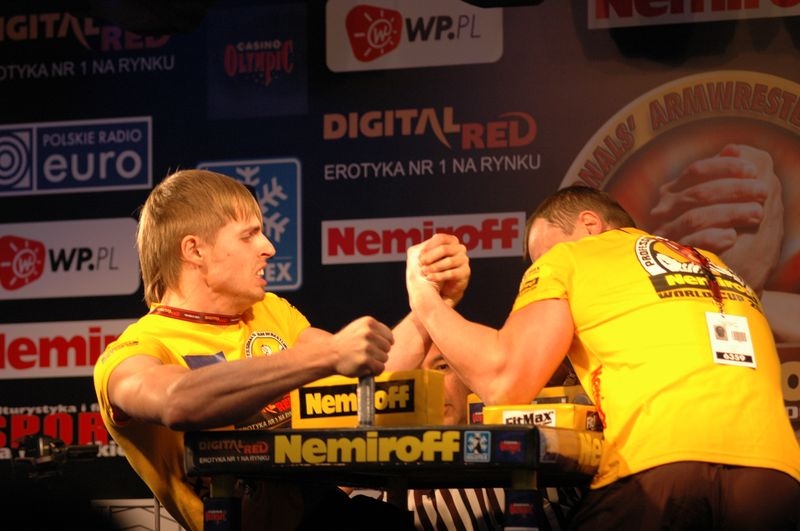 Nemiroff 2008 - Day 1 - Left hand # Armwrestling # Armpower.net