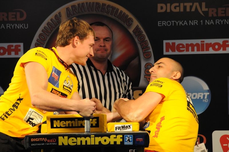 Nemiroff 2008 - Day 1 - Left hand # Armwrestling # Armpower.net