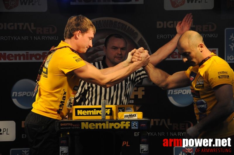 Nemiroff 2008 - Day 1 - Left hand # Siłowanie na ręce # Armwrestling # Armpower.net