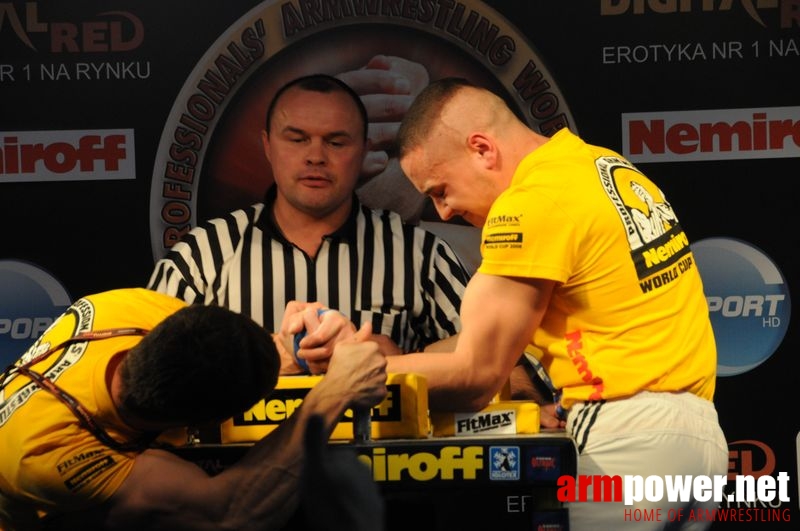 Nemiroff 2008 - Day 1 - Left hand # Siłowanie na ręce # Armwrestling # Armpower.net