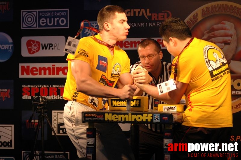 Nemiroff 2008 - Day 1 - Left hand # Siłowanie na ręce # Armwrestling # Armpower.net