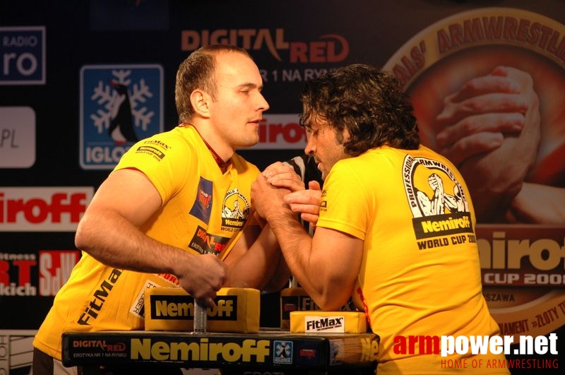 Nemiroff 2008 - Day 1 - Left hand # Armwrestling # Armpower.net