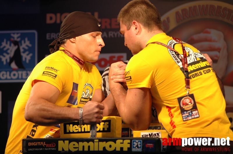 Nemiroff 2008 - Day 1 - Left hand # Siłowanie na ręce # Armwrestling # Armpower.net