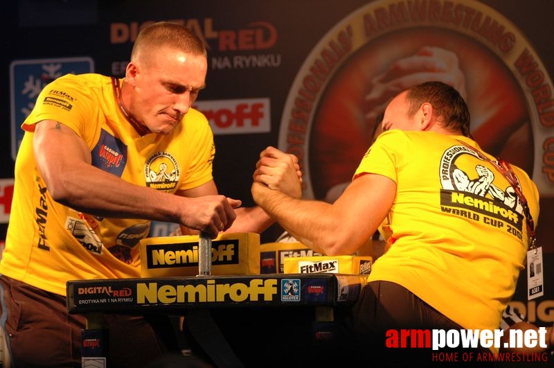 Nemiroff 2008 - Day 1 - Left hand # Armwrestling # Armpower.net