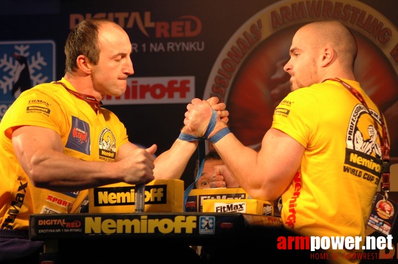 Nemiroff 2008 - Day 1 - Left hand # Armwrestling # Armpower.net