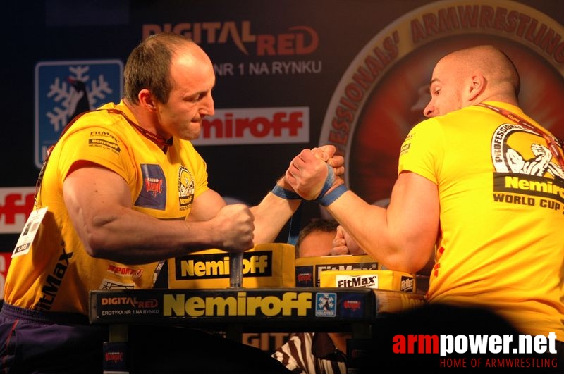 Nemiroff 2008 - Day 1 - Left hand # Siłowanie na ręce # Armwrestling # Armpower.net