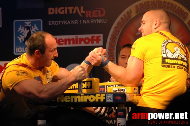 Nemiroff 2008 - Day 1 - Left hand # Armwrestling # Armpower.net