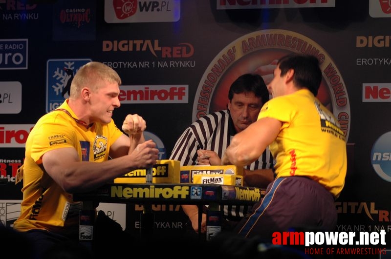 Nemiroff 2008 - Day 1 - Left hand # Siłowanie na ręce # Armwrestling # Armpower.net