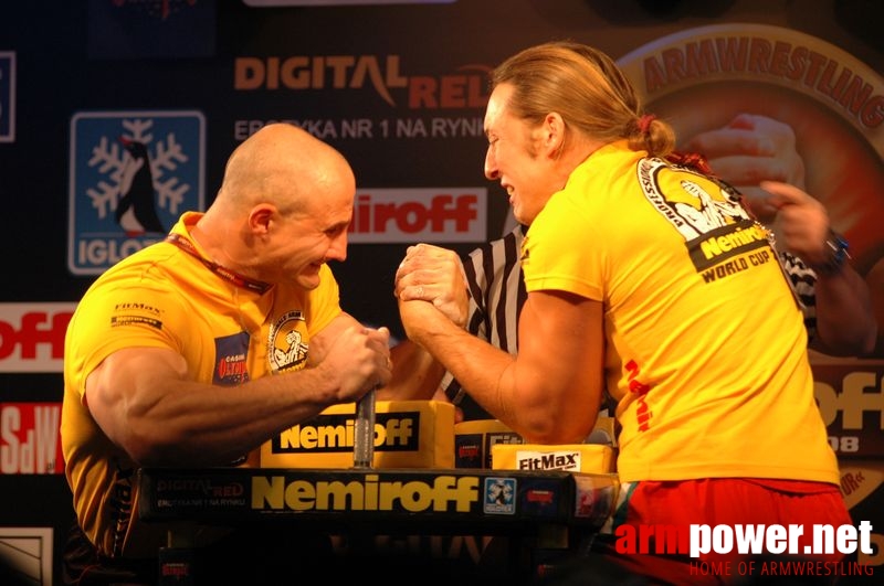 Nemiroff 2008 - Day 1 - Left hand # Armwrestling # Armpower.net