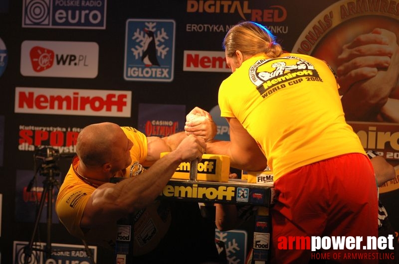 Nemiroff 2008 - Day 1 - Left hand # Armwrestling # Armpower.net