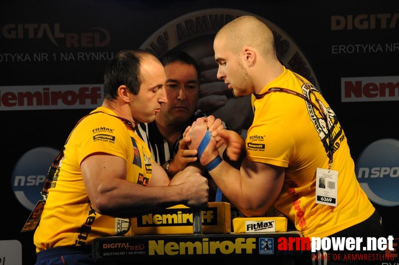 Nemiroff 2008 - Day 1 - Left hand # Armwrestling # Armpower.net